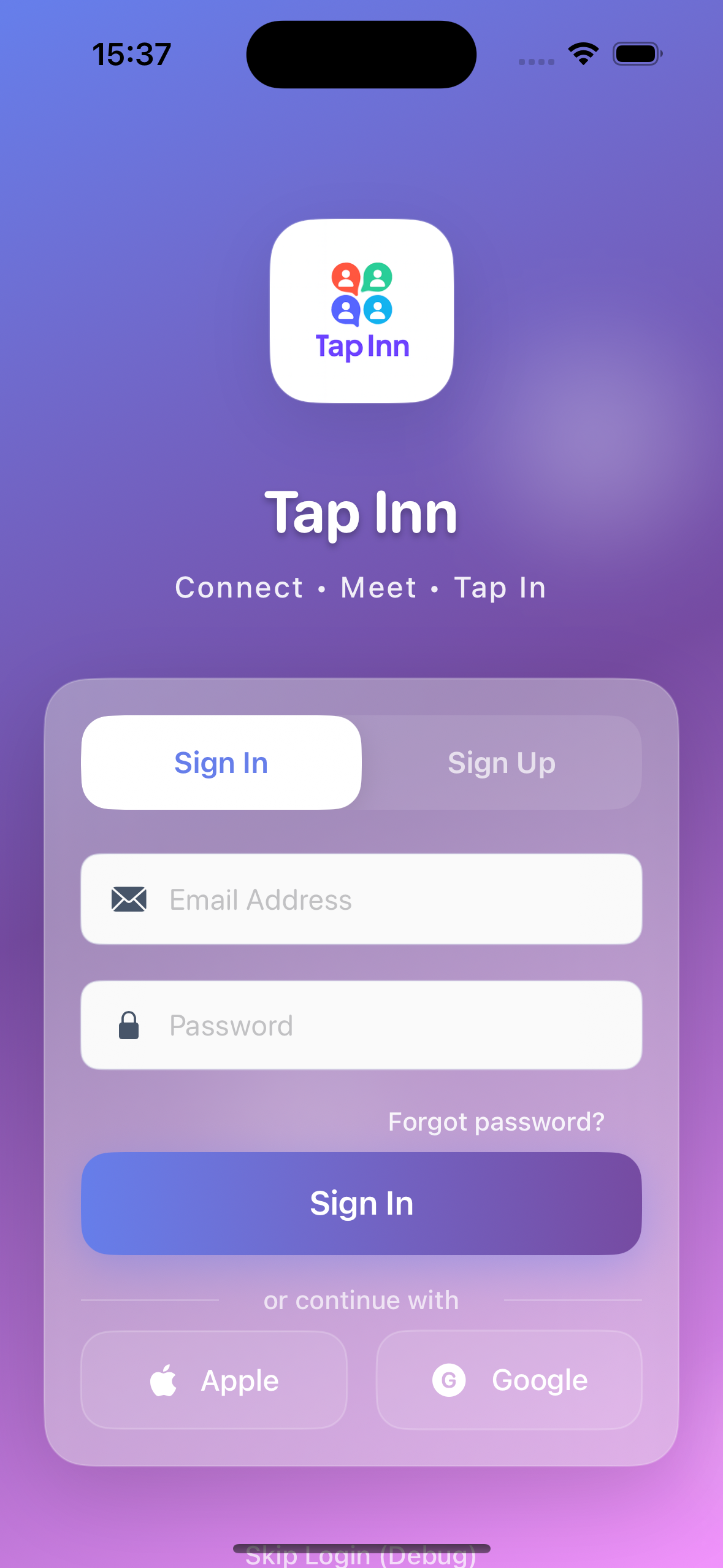 App UI